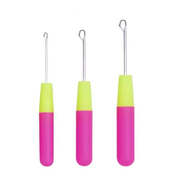 

sewing notions & tools 1pcs plastic crochet braided needle for accessories hook hair fabric dreadlock crafts supplies useful, Black