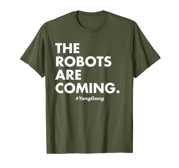 

The Robots Are Coming Yang Gang T-Shirt, Mainly pictures
