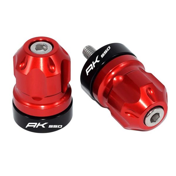 

motorcycle brakes accessories cnc handlebar grips end cap handle bar ends plug gold anti vibration for kymco ak 550 ak55