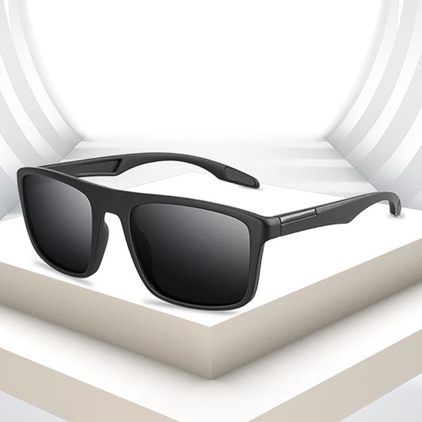 

men polarized sunglasses women retro classic eyeglasses vintage driving gradient grey lens male sun glasses uv400 protection designers optio, White;black