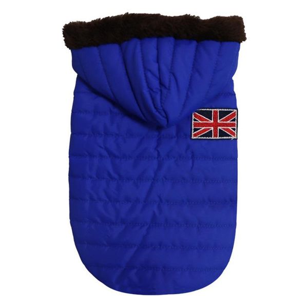 

dog apparel pet hooded jacket winter warm hoodies coat for dogs cats soft fleece lined windproof snowproof outfit