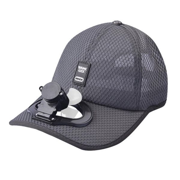 

electric fans summer fan cooling baseball cap hat usb charging breathable shade sunscreen required fishing sport outdoor 2021