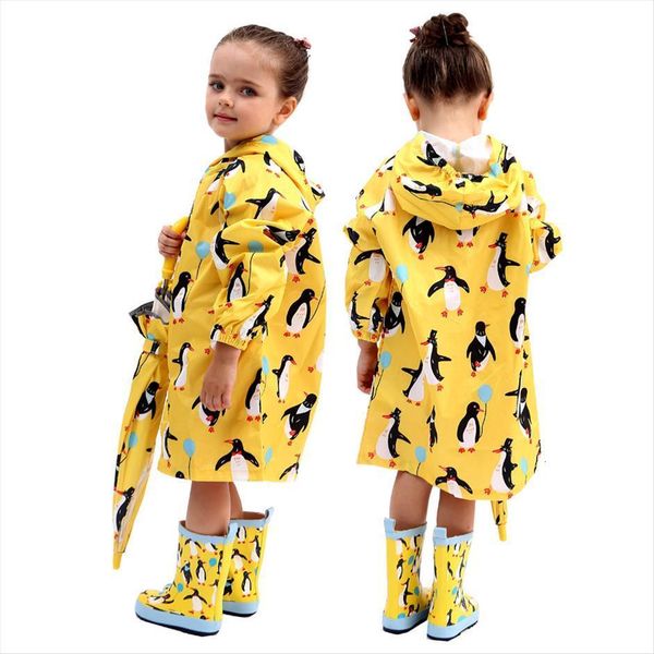 

waterproof windproof children raincoats baby boys girls poncho for 2 8 years old, Blue;gray