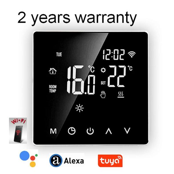 

smart home control alexa tuya life temperature controller thermostat