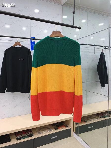 

men and women with the same sweater ml flag traffic light merino wool to create logo embroidery design luxury, White;black