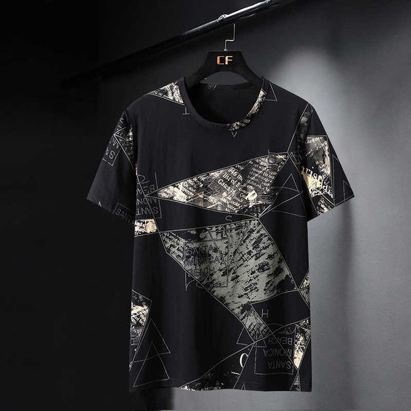 

men's t-shirts 10xl 9xl 8xl 7xl 6xl xxxxl oversized summer t-shirt male short-sleeved cool men printed casual big size tee i3de, White;black