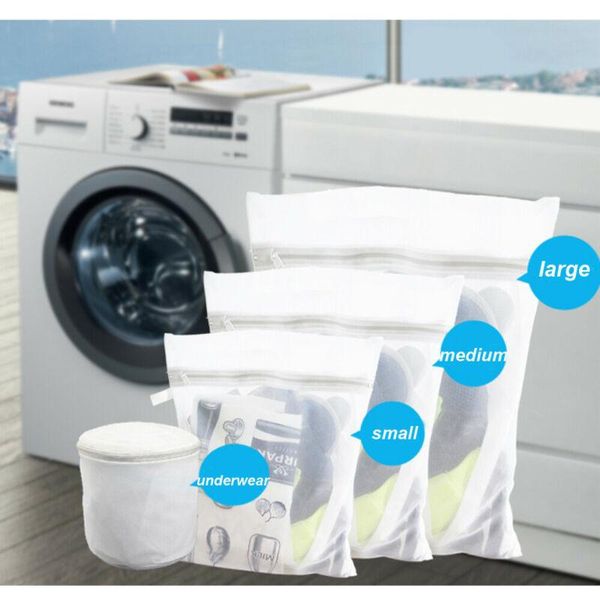 

laundry bags zipped washing mesh net bra sox underwear machine wash