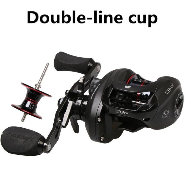 

air micro drip wheel double-line cup road asian magnetic brake anti-explosion line fishing baitcasting reels