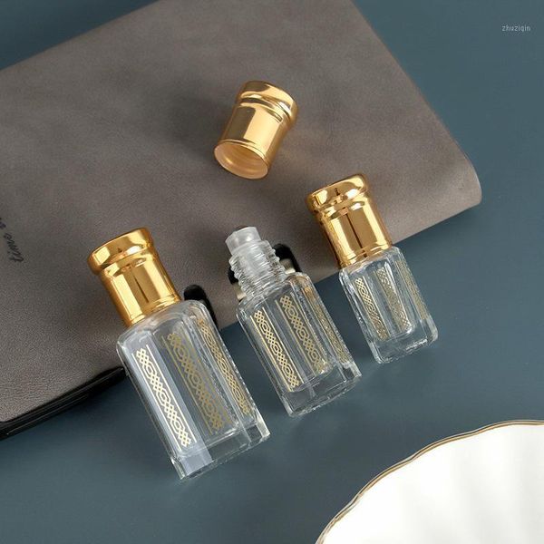 

storage bottles & jars 20pcs 3ml 6ml 12ml glass dropper bottle sample test essential oil vials with roller ball portable travel