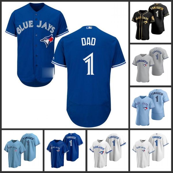 

toronto blue jays men 1 shun yamaguchi women youthjersey, Black;red