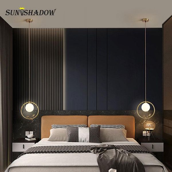 

pendant lamps small led light bedside modern chandelier lamp for living room dining kitchen bedroom hanging