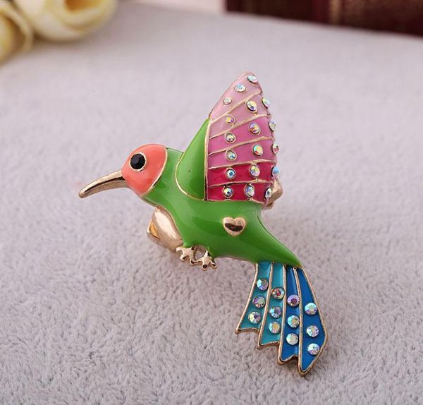 

cluster rings bulk price fashion epoxy bird ring, Golden;silver