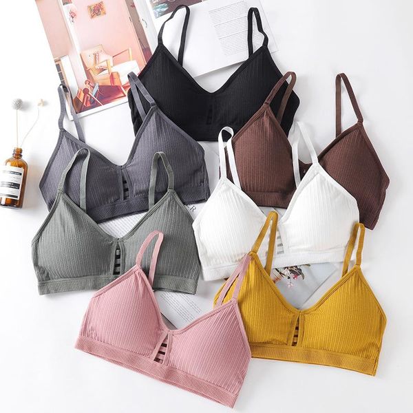 

yoga outfit 2021 hollow out women bra elastic force push up fitness bralette beauty back underwear