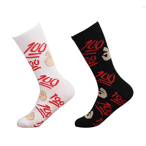 Sports Socks 3Pairs Woman Woman Harajuku Designer Fashion Cotton Ladies Street Men's Cycling Aquected Sock