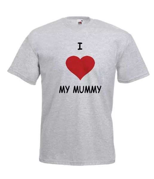 

love my mummy xmas gift idea men women t shirts multi-color s-2xl, White;black
