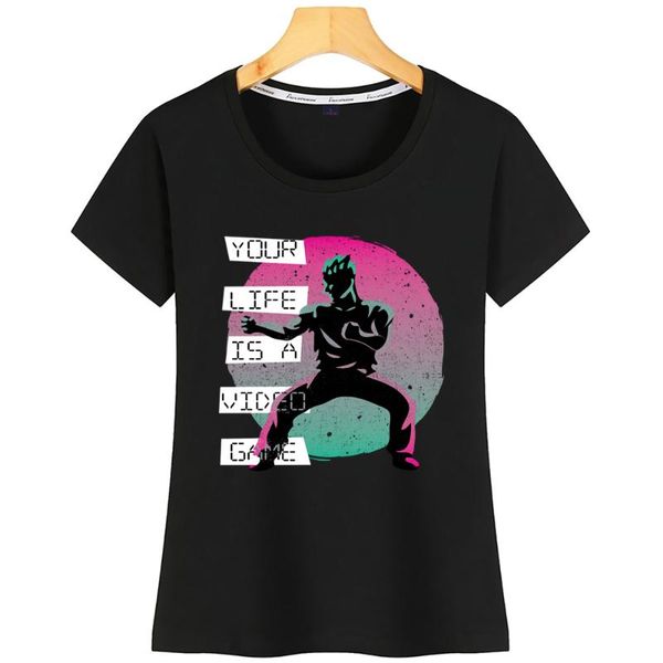 

women's t-shirt t shirt women vaporwave pastel goth video game ninja organic funny inscriptions cotton tshirt, White