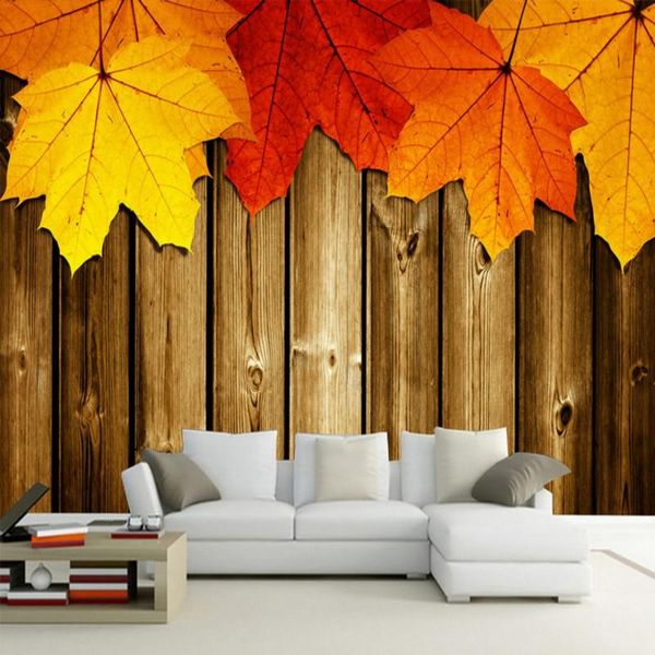 

wallpapers drop wallpaper 3d custom wooden tv backdrop living room restaurant cafe lobby mural