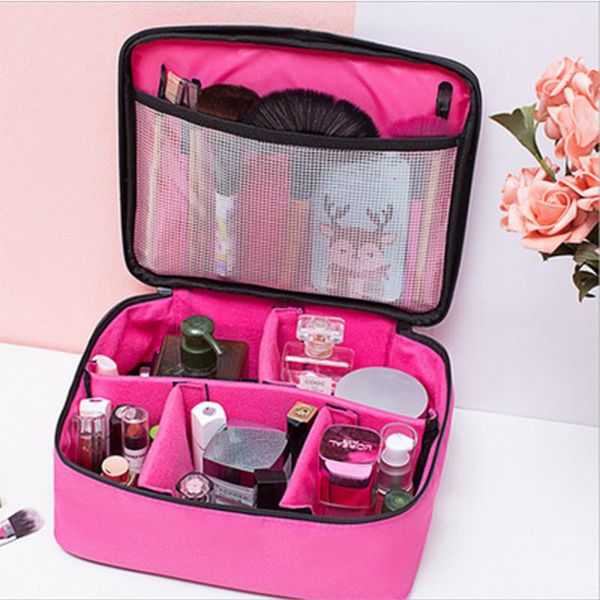 

upgrade large capacity cosmetic bag -selling professinal women travel makeup case bags & cases