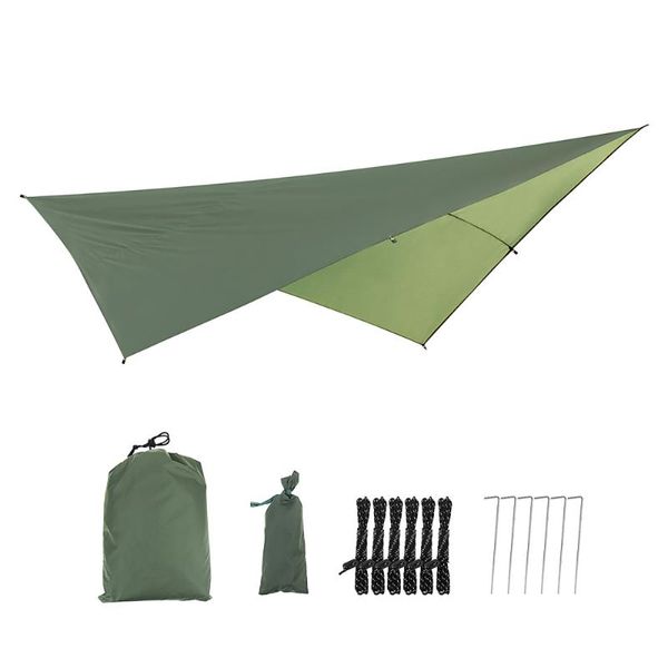 

tents and shelters rainproof tent camping picnic mat awning outdoor canopy 30*25*10cm sunshade waterproof multifunctional shade cloth