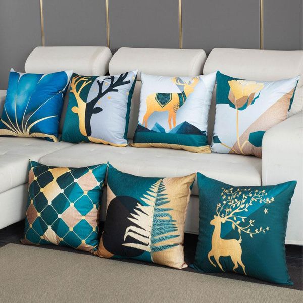 

pillow nordic light luxury cushion living room sofa cover bed big office waist