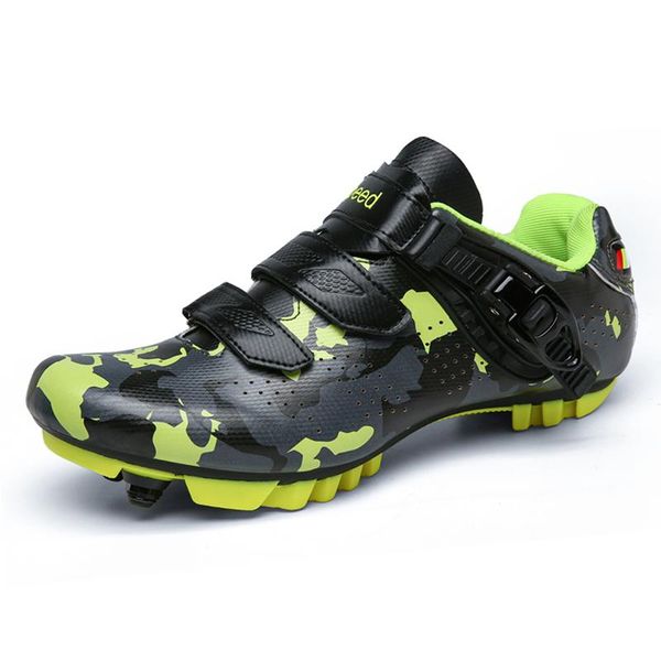 

professional cycling shoes sapatilha ciclismo mtb men women mountain bike self-locking racing road footwear, Black