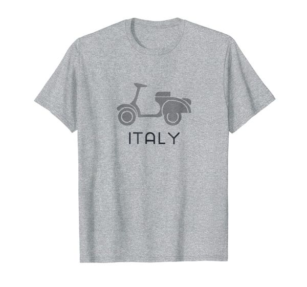 

italy shirt scooter moped t-shirt rome italia travel shirts, White;black