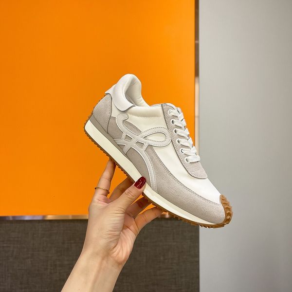 

dress shoes 2021 spring retro mixed color women's sneakers many colors genuine leather casual jogging shoes for female 64di, Black