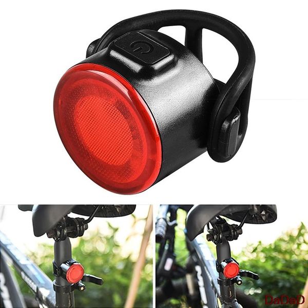 

bike lights bicycle rear light usb rechargeable ipx6 waterproof mtb tail red