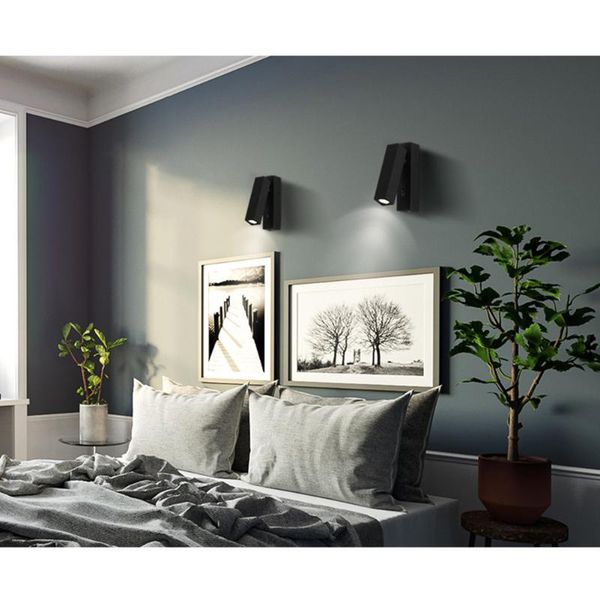 

wall lamp led light soft night 360 degree rotation bedroom smd2835 vision protection 3 colors