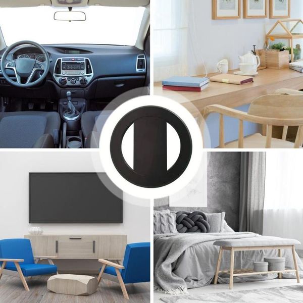 

cell phone mounts & holders magnetic mobile holder multifunctional back sticker ring car abs+silicone+magnet