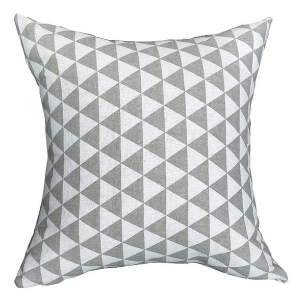 

pillow case 37 geometric printed cover square linen cotton pillowcase 40*40cm decorative throw for home l0726