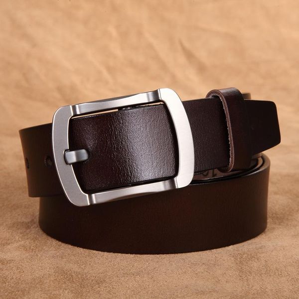 

belts mrmt 2021 brand men's leather belt for male retro zigzag, Black;brown