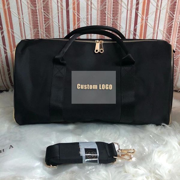 

duffel bags large female travel bag pocket fashion cross body sports shoe compartment clothing storage shoulder