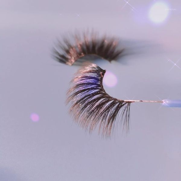 

faux mink 25mm false eyelash packaging box customized label 3d silk for sale1