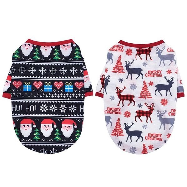 

pet cotton t-shirt thick vest puppy casual pullover comfortable breathable printed clothes for small medium dogs accessories dog apparel