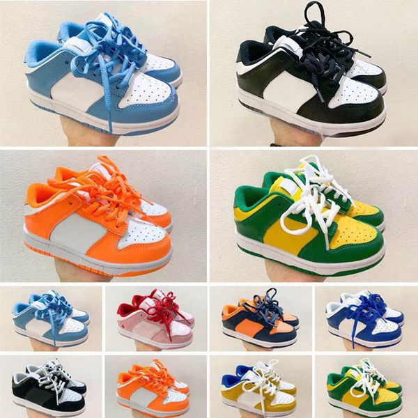 

chunky dunks sb kids running shoes boys girls casual fashion sneakers athletic children walking toddler sports trainers eur 26-35, Black