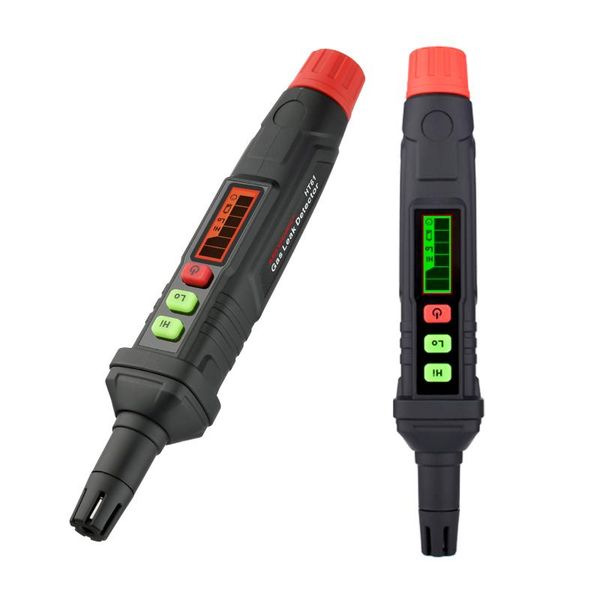 

gas analyzers mayilon pen type gases detector combustible leakage detecting tool audible alarm function methane propane detectio