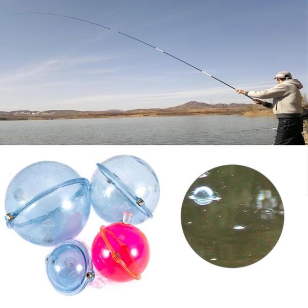 

pcs/set fishing float abs plastic balls water ball 25/32/40/47mm bubble floats tackle sea outdoor accessories