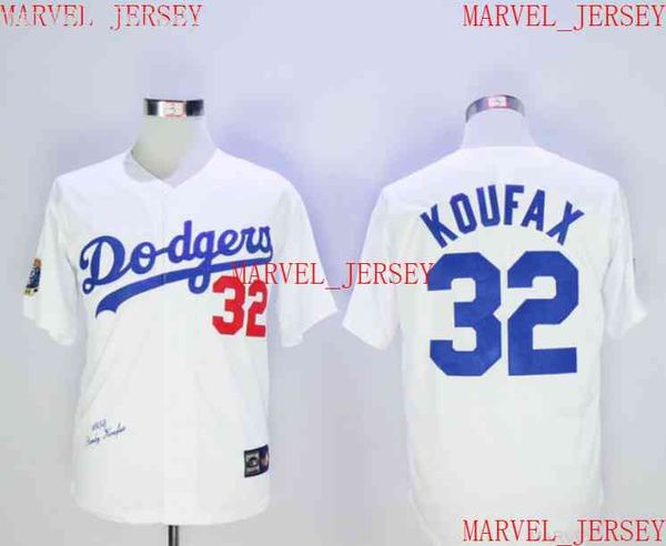 Homens mulheres jovens areny koufax beisebol camisas costumadas personalizam qualquer nome N￺mero Jersey XS-5xl