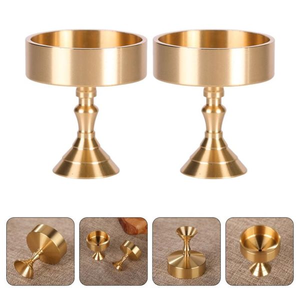 

candle holders 2pcs temple use holder vintage stand home tealight