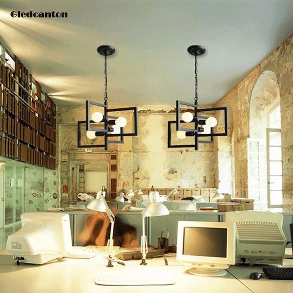

pendant lamps gled-102-cl industrial art ceiling light, led chandelier