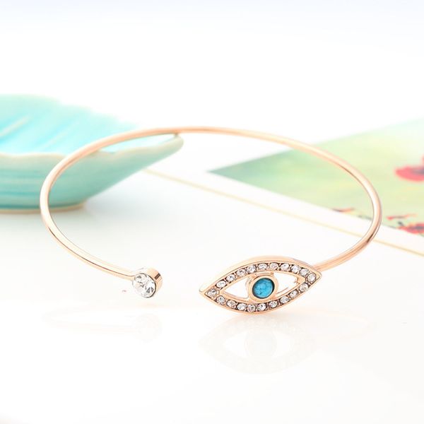 

hand catenary jewelry lady angel eye bracelet simple fashion taobao, Golden;silver
