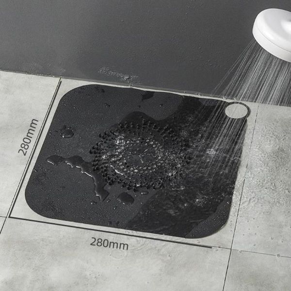 

bath mats 3 colors bathroom sink filter floor cover kitchen sewer shower drain strainer hair ser