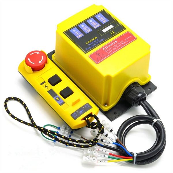 

smart home control 1pc direct industrial remote built-in contactor with emergency selectric hoist 100m distance 220v 380v