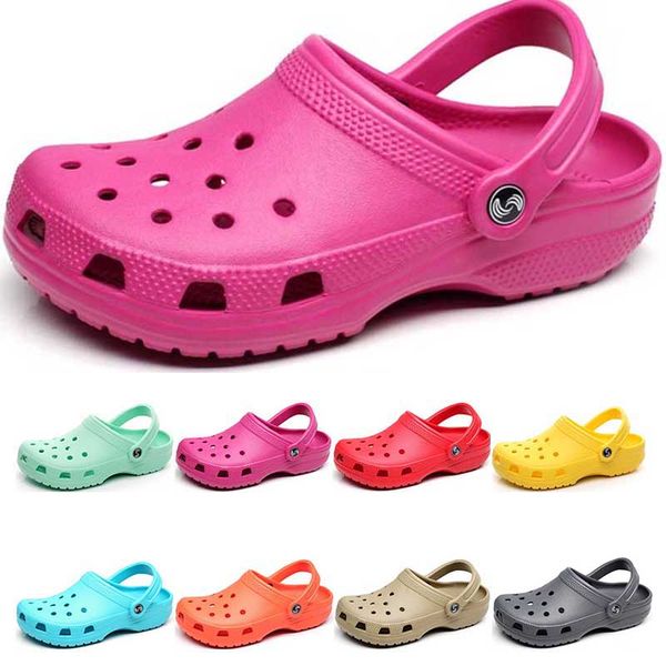 

323 hotsale fashion Sandals Slip On Casual Beach Waterproof Shoes men Classic Nursing Clogs Hospital Women Slippers Work Medical, 5 36-41