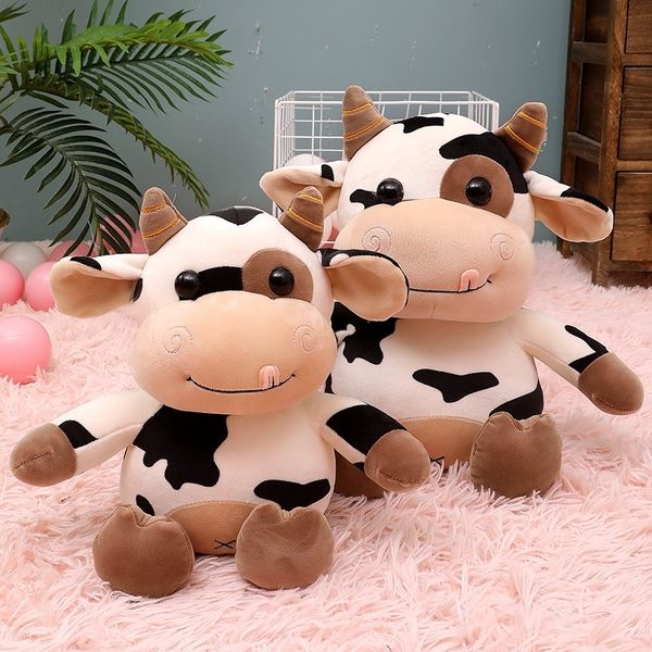 

soft cow doll plush toy net red grab gift pillow year of the ox mascot