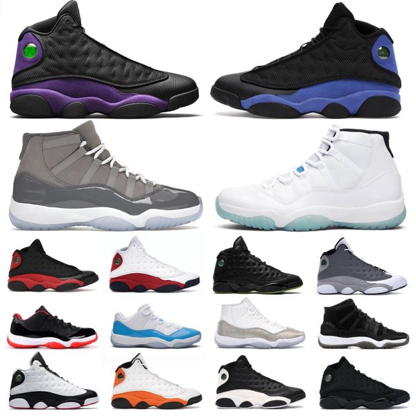 

13s basketball shoes men women 11s cool grey citrus legend gold green jubilee concord 13 obsidian powder red flint court white purple mens s