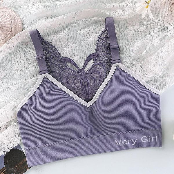 

bustiers & corsets seamless bra for women underwear plus size active tank streetwear push up bralette female brassiere 2021, Black;white