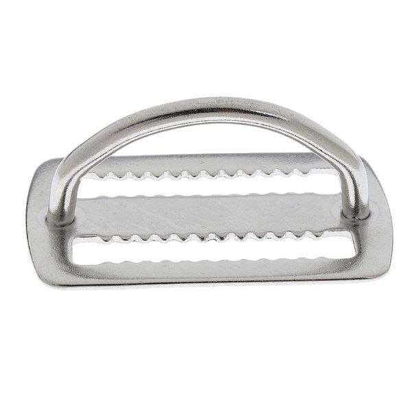 

magideal scuba diving 316 stainless steel 5cm weight belt keeper with d ring harness gear tool masks