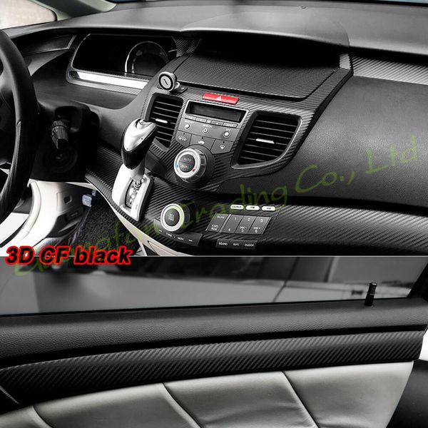 

interior central control panel door handle 3d 5d carbon fiber stickers decals car-styling cover parts products accessories for honda odyssey